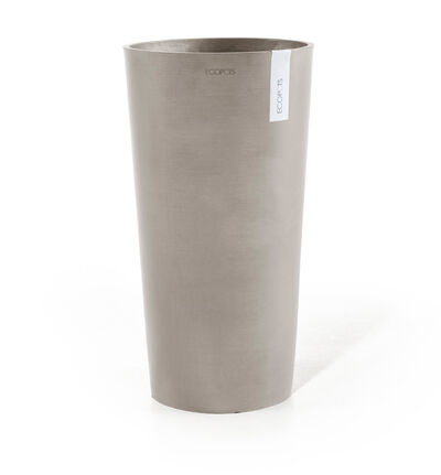Ecopots Amsterdam høy gråbrun H76 cm Ecopots Amsterdam høy gråbrun H76 cm